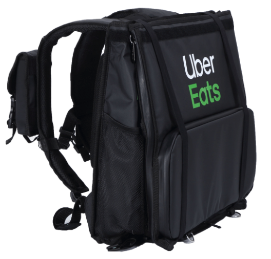 Uber Eats（ウーバーイーツ）公式配達バッグを折りたたんだ画像