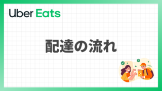 Uber Eats(ウーバーイーツ)配達パートナーの配達のやり方・流れをスクショ画像で解説