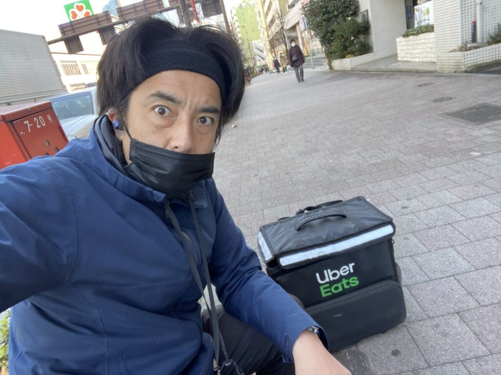 お笑い芸人のUber Eats（ウーバーイーツ）配達員TAIGAさん